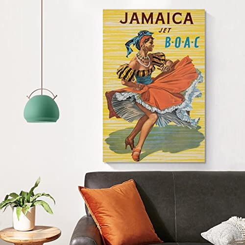 Afise pentru fată fierbinte jamaican fată fierbinte femeie decor camera de pânză imprimeuri de artă pentru perete decor decor decor dormitor decor cadouri 20x30inch inch-în-stil în stil