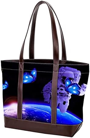 Geantă de tote, geantă pentru femei, geanta cu tote, estetică cu geantă, genți de mână pentru femei, fluture pentru planeta