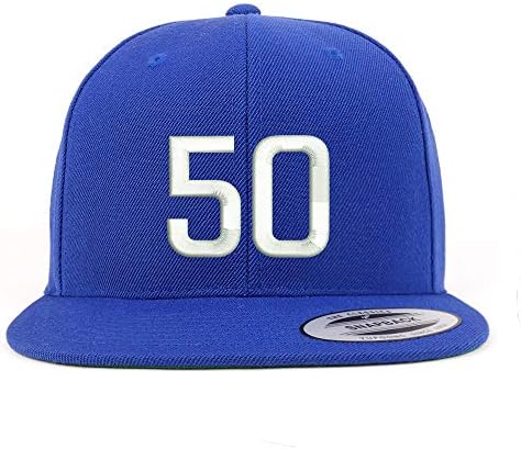 Magazin De Îmbrăcăminte La Modă Numărul 50 Șapcă De Baseball Snapback Flatbill Brodată