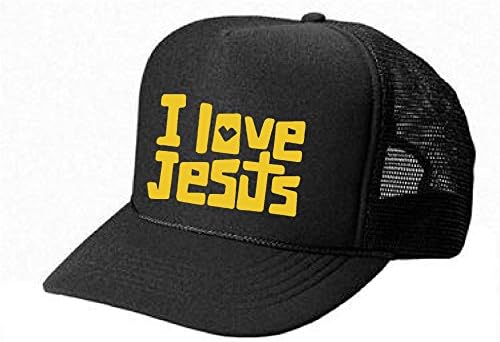 Pălărie pentru femei pentru bărbați pentru femei - I Love Isus - Accesorii de îmbrăcăminte elegante cool