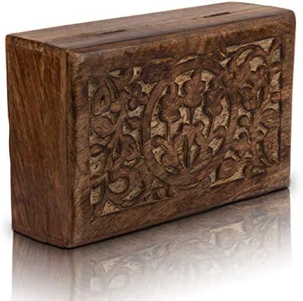 Idei de cadouri de ziua de naștere excelentă handmade decorative din lemn cu cutie de bijuterii organizator de bijuterii keepsake