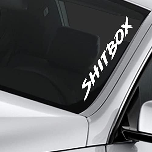 Autocolante de parbriz Shitbox Vinil Decal Turbo Diesel autocolant pentru camionete, mașini