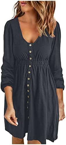Rochie tricou pentru femei, Business Plus Size rochie tunica clasica Ladie ' s Maneca lunga rochie tunica solida de vacanta