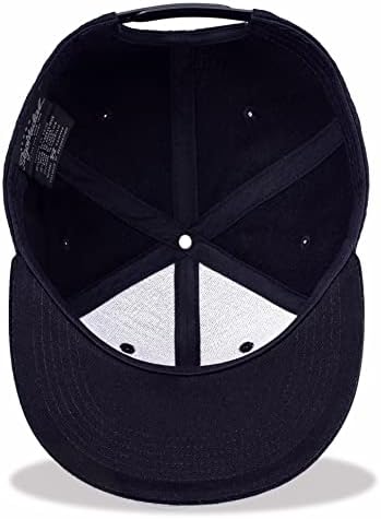 tilgomedal Snapback pălării pentru bărbați craniu broderie Reglabil Solid plat Bill pălărie Unisex șepci de Baseball