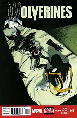 Wolverines 11 VF; Marvel carte de benzi desenate