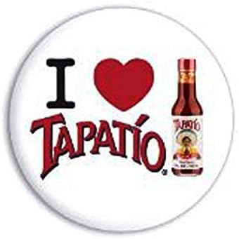 Tapatio, I Love Tapatio, operă de artă a mărcii de produse autorizate oficial, buton de 1,25 x 1,25