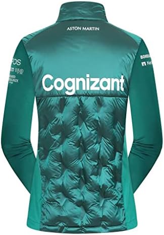 Jachetă hibridă de echipă pentru femei Aston Martin Cognizant F1 2022