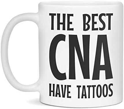 Cel mai bun CNA are tatuaje, 11 uncii alb
