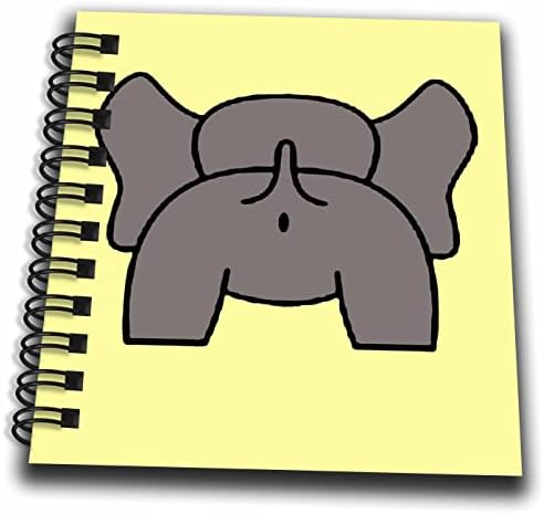 3Drose Elephant Curvacious Backside Nu are grijă de nimic - desenând cărți