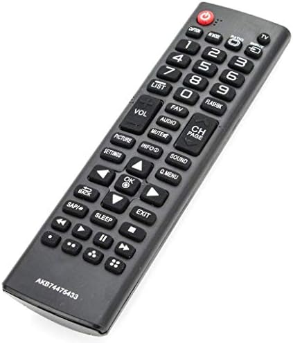 ALLIMITY AKB74475433 Replaced Remote Control Fit for LG LED HDTV 32LF510B 32LF550B 32LF5600 42LF5500 42LF5600 43LF5100 43LF5400