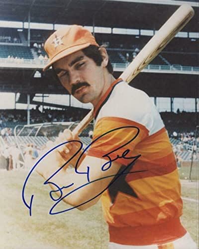 Bruce Bochy Houston Astros a semnat autografat 8x10 Foto cu Coa - Fotografii MLB autografate