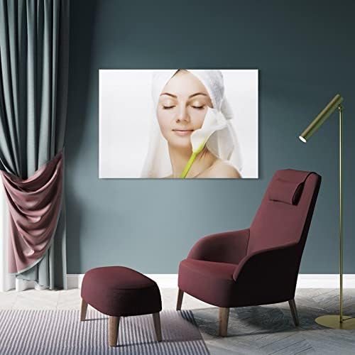 Curățare facială imagini faciale pentru perete și spa Poster tratament Facial Spa Facial Spa Poster Piele 8 tablouri pe pânză