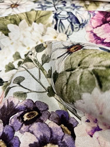 Decor mobilier Design floral cu frunze bumbac Organic țesătură de mobilier pentru tapițerie și tratamente pentru ferestre-lățime