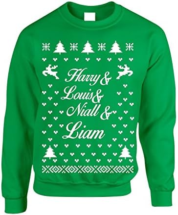 Allntrends Crewneck Hanorac Stilul Louis Niall Liam Crăciun fericit