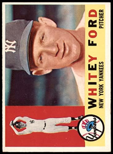 1960 Topps Baseball Card35 Whitey Ford din New York Yankees Grad Excelent