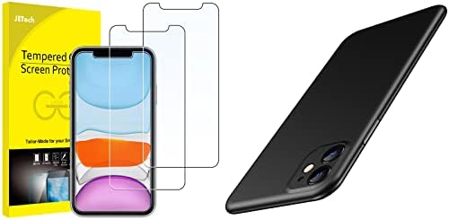 JETech iPhone 11 Protector de ecran și pachet de carcase Ultra Slim