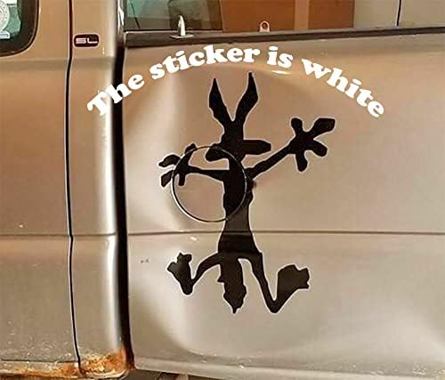 Wile E Coyote Splat Vinyl Sticker Decal pentru fereastra auto excelentă pentru scufundări