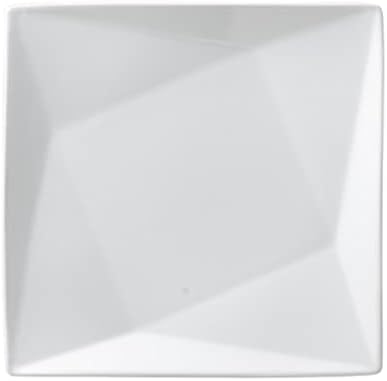 Yamashita Kogei 767014211 Placă pătrată, hârtie origami, alb, 8,1 x 1,0 inci