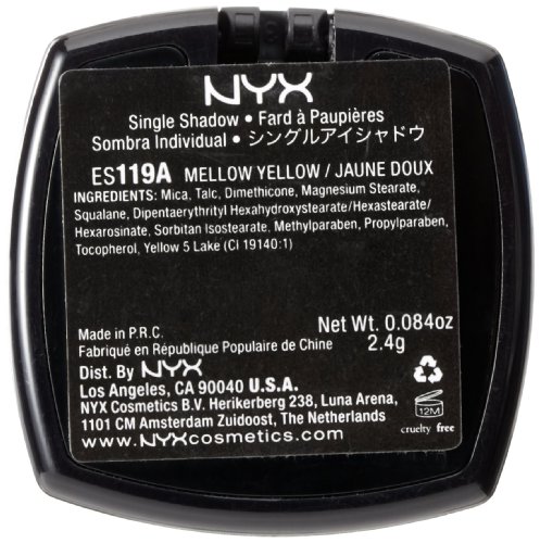 NYX Professional Makeup fard de pleoape unic,galben moale, 2,4 g