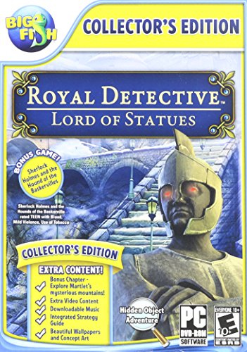 Detectiv regal: Stăpânul statuilor cu Joc Bonus: Sherlock Holmes: câinele Baskervilles - ediția colecționarilor-PC