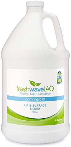 Fresh Wave IAQ Commercial Odor Eliminating Air & amp; Surface Liquid, 1 galon / Safer Odor Relief / Eliminator de mirosuri