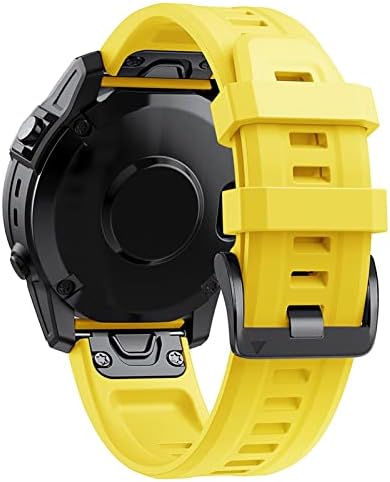 GANYUU Oficial Silicon 26 22mm eliberare rapidă Watchband Wriststrap pentru Garmin Fenix 7 7x 6 6X 5X 5 3 ore Ceas Inteligent