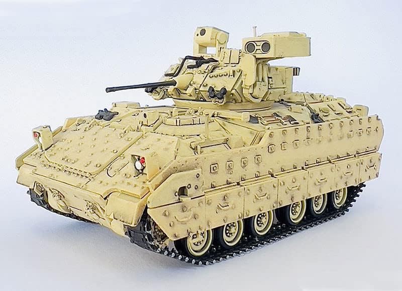 SUA M2A3 BRADLEY IFV Urmărit pentru infanterie vehicule de luptă de deșert Livery 1/72 ABS Tank Model pre-construit