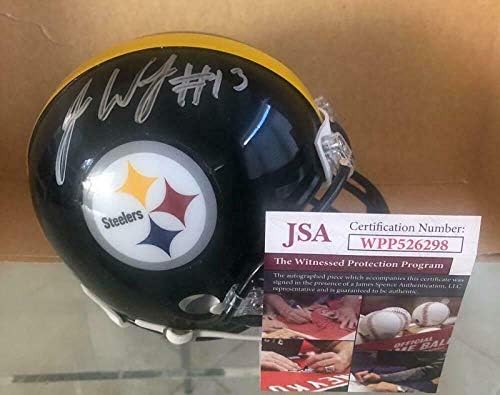 James Washington Pittsburgh Steelers a semnat mini cască auto autografată JSA Wit - mini căști NFL autografate