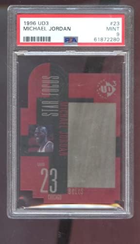 1996-97 Upper Deck UD323 Michael Jordan PSA 9 Card gradat NBA Star Focus 96-97-Carduri de baschet nesemnate