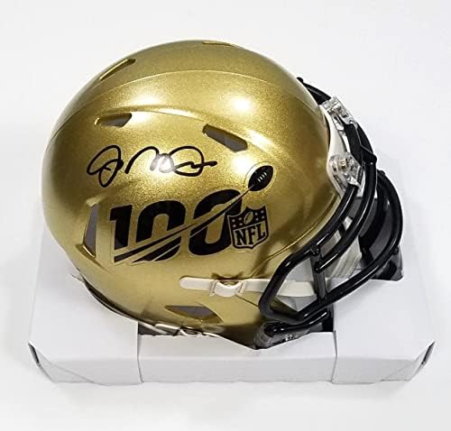 Joe Montana autograf San Francisco 49ers Riddell speed NFL 100 Mini casca Beckett asistat-autograf NFL mini căști