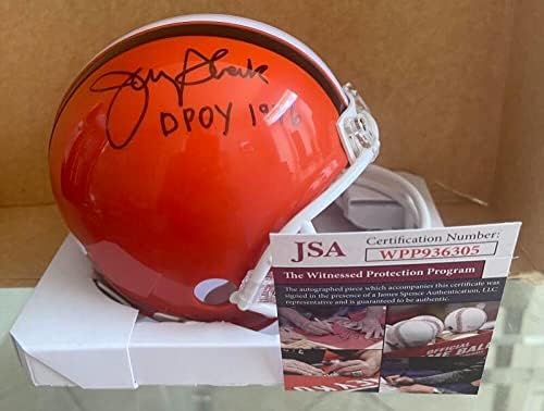 Jerry Sherk Cleveland Browns Dpoy 1976 mini cască semnată Jsa Wpp936305-mini căști NFL cu autograf