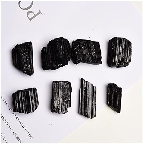 Turmalină neagră naturală de înaltă calitate cristal piatră piatră minerală Reiki piatră de vindecare DIY decorațiuni interioare