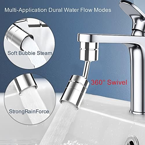2 Mod 720 de grade pivotant Universal robinet Splashback chiuveta atașament, bucătărie și baie robinet Extender,robinet washface