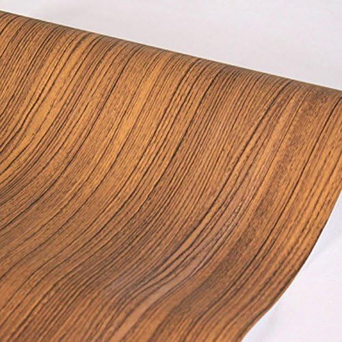 Yifely modern modern grâu din lemn de grâu tabletă autoadezivă protejează hârtia ușor de aplicat dulapuri vechi de cărți 17,7