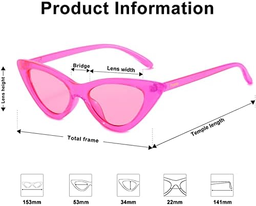 Przene Cat ochi ochelari de soare pentru femei bărbați bomboane de culoare cadru mic Trendy Cateye Ochelari de soare 6581
