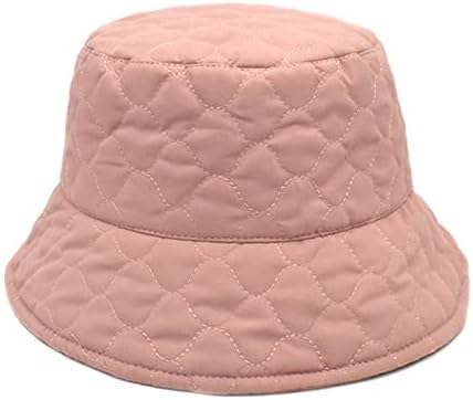KEUSN pălării de iarnă pentru Femei Femei Culoare solidă Lingge toamna iarna cald termic Windproof găleată pescar pălărie pentru