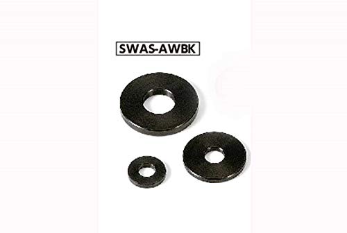 VXB Brand SWAS-16-25-3-AWBK Oțel inoxidabil Reglare neagră Metal Mașină de spălat în Japonia-Paletă a Onei Oțel inoxidabil