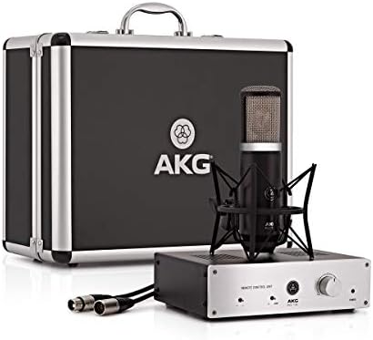 AKG Pro Audio P820 microfon condensator tub, multi-model, albastru