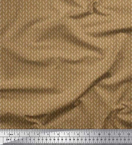 Soimoi bumbac Jersey Fabric săgeată mic motiv Shirting Fabric printuri de curte 58 Inch Wide