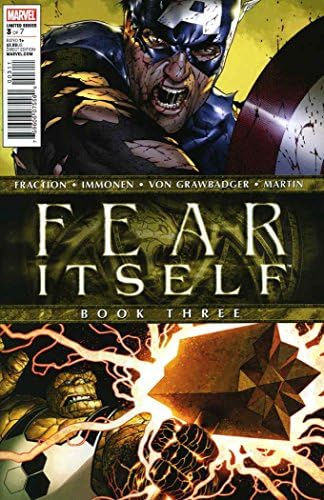 Frica în sine 3 VF / NM; Marvel carte de benzi desenate | Matt fracțiune