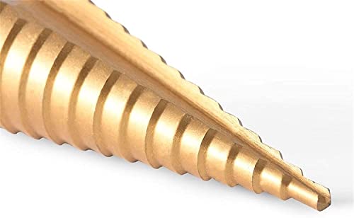 Instrumente de biți de foraj de oțel 3pcs biți de foraj set flaut în spirală metrică gaura de formă tăietor de oțel conuri