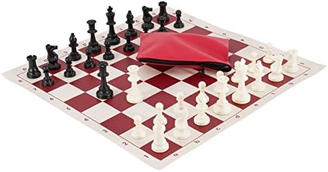 House of Staunton combinație de seturi de șah de bază cu piese Triple ponderate