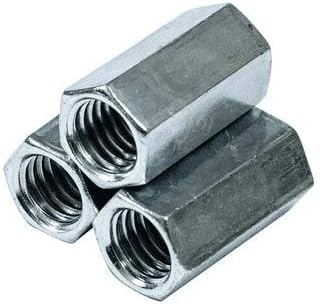 M10-1.50 x 30mm piulițe de cuplare hexagonal/metrică din oțel 6 placat cu oțel/zinc (cantitate: adevărată