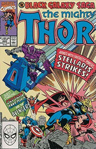 Thor 420 FN; carte de benzi desenate Marvel / Saga galaxiei Negre
