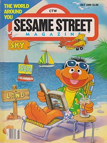 Sesame Street Magazine 186 FN; atelier de televiziune pentru copii carte de benzi desenate