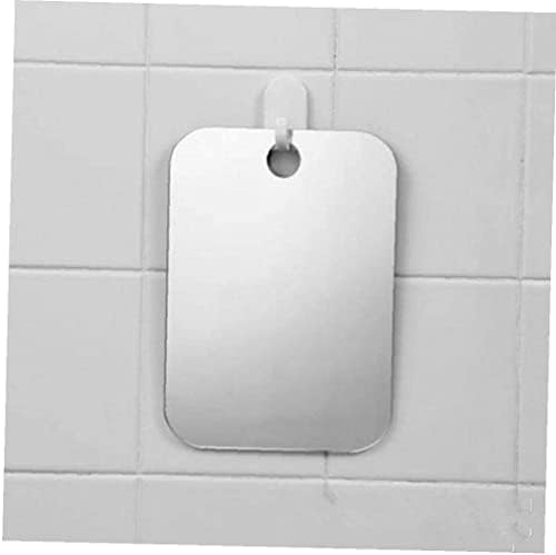 1 buc ceață gratuit acril duș oglindă portabil baie oglinda Toaleta Travel pentru om ras oglindă design atractiv