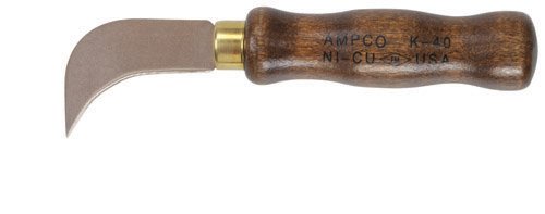 Ampco Instrumente De Siguranță K-40 Cuțit, Linoleum, Non-Scântei, Non-Magnetice, Rezistente La Coroziune, 4-9 / 16 Lama