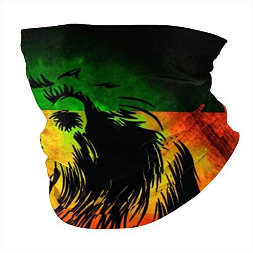 Steagul African Leul lui Iuda Rasta Rastafari Jamaica versatil multifuncțională Pălării gât gheată Balaclava Casca de linie