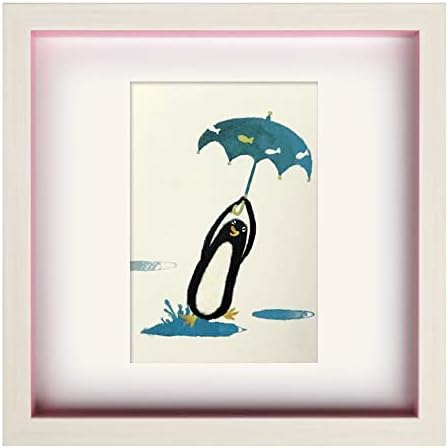 美工社 Mikosha ZNO-61830 386576 Nao Square Frame Penguin Art Panel de artă