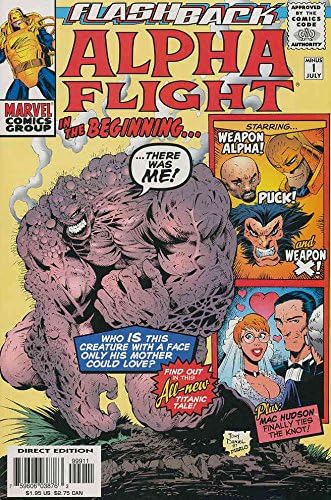 Zborul Alpha Minus 1 FN ; cartea de benzi desenate Marvel / Flashback Minus 1